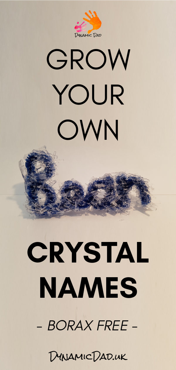 Grow Your Own Crystal Names Borax Free - Dynamic Dad