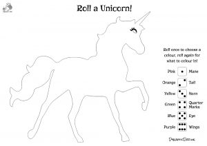 Roll a unicorn - Dynamic Dad