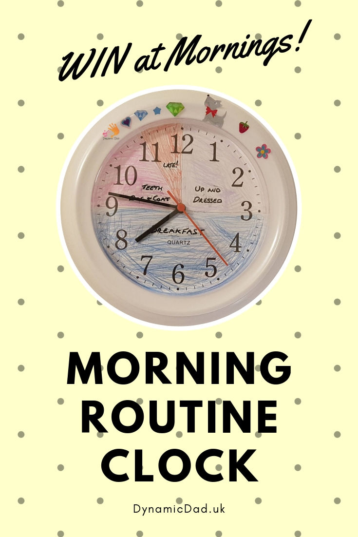 How to get the kids out of bed and WIN at Mornings Morning Routine Clock