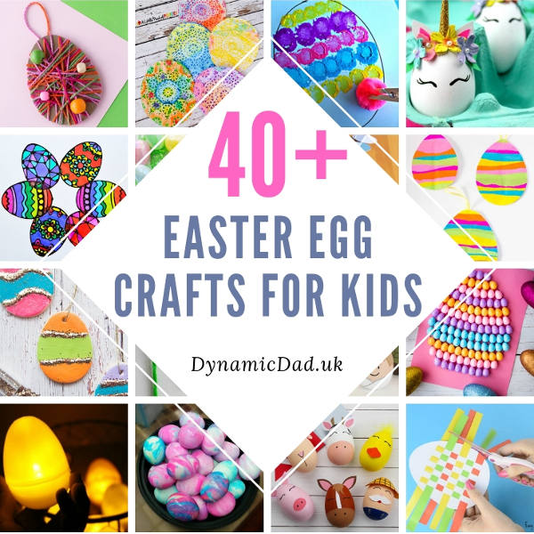 40+ Easter Egg Crafts for Kids