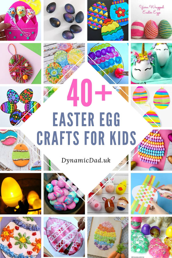 40+ Easter Egg Crafts for Kids