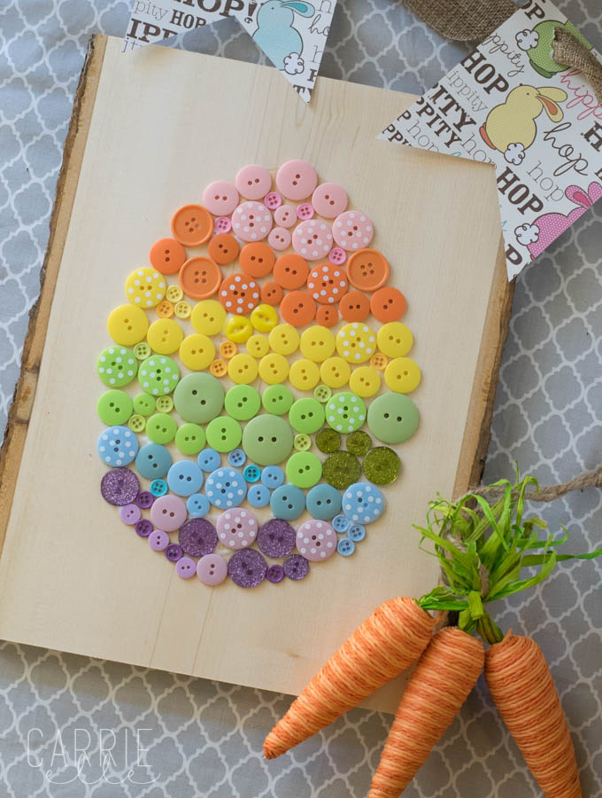 Button Easter Egg Craft