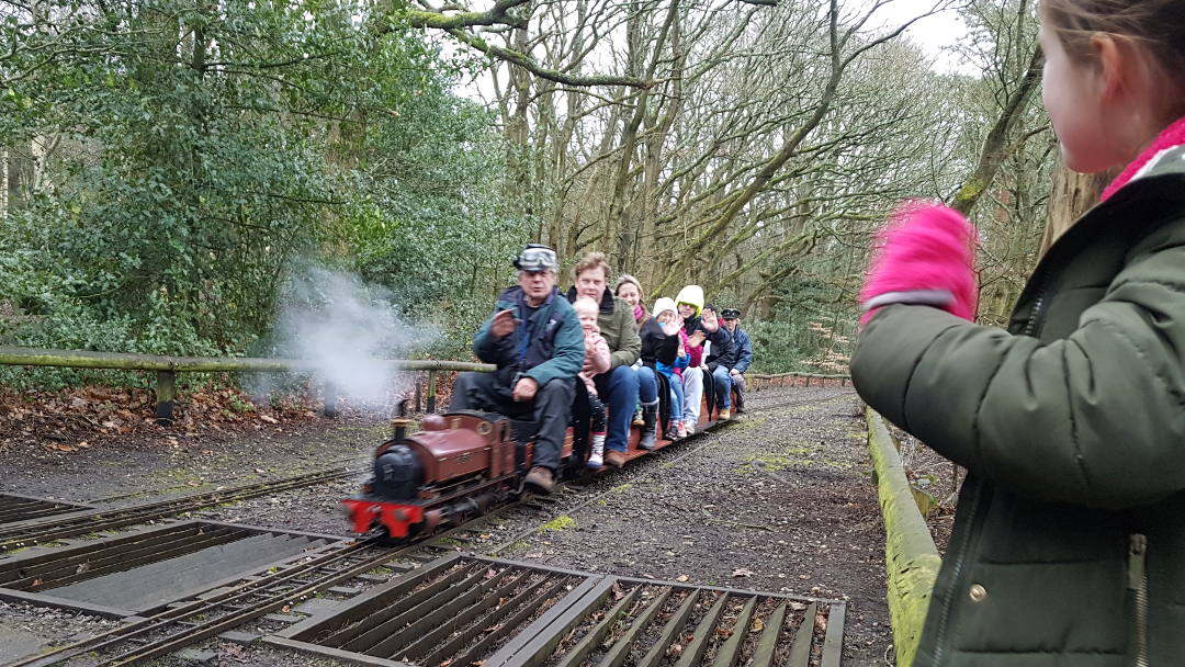 Frimley Lodge Miniature Railway Review Crossing