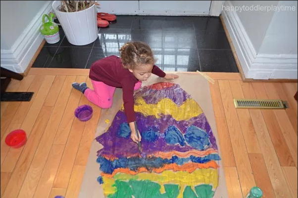 GIANT Easter Egg Painting