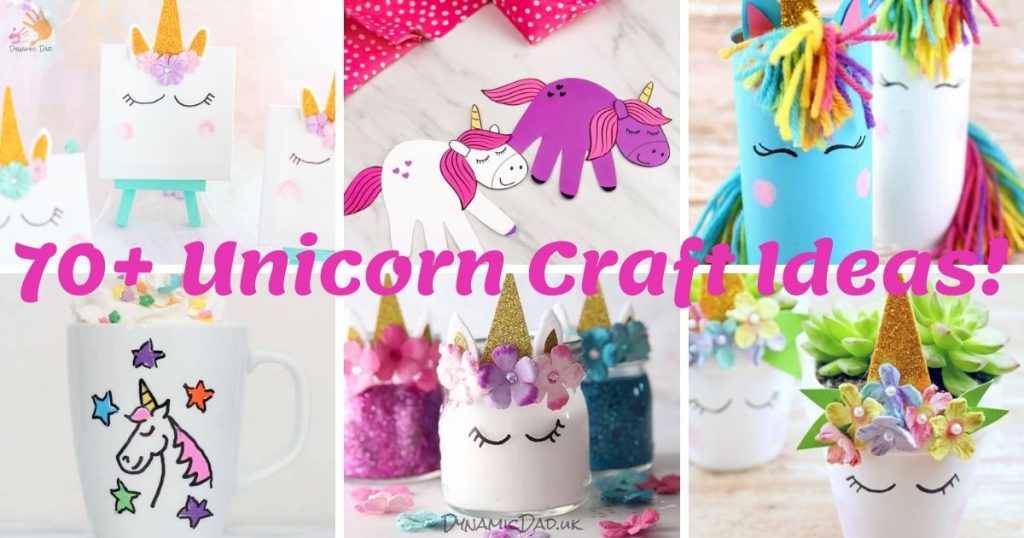 70+ Unicorn Craft Ideas Dynamic Dad