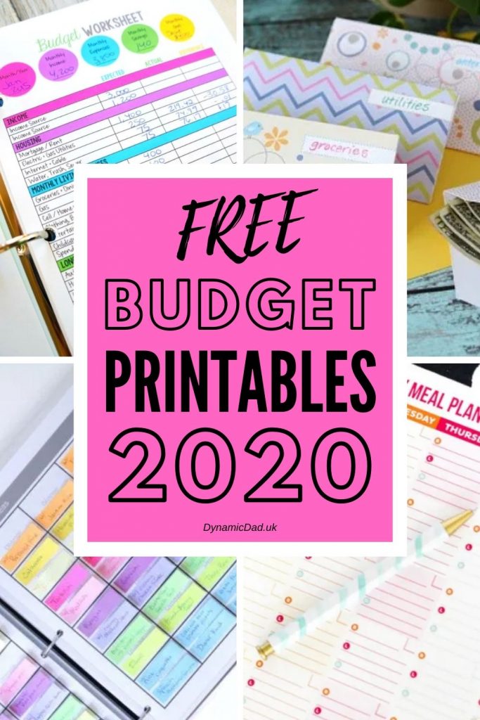 Free Budget Printables Pin