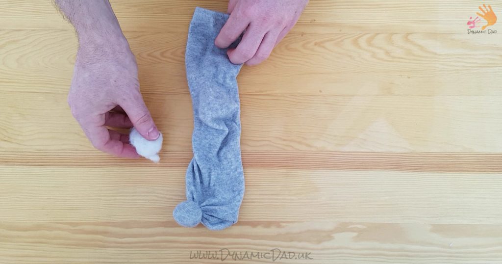 How to make a no sew sock dog - Dynamic Dad