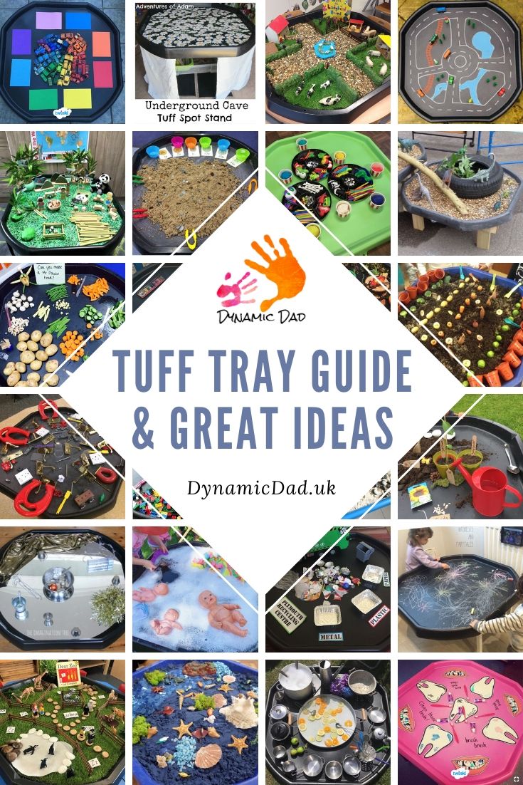 Tuff Tray Guide & Great Ideas Pin